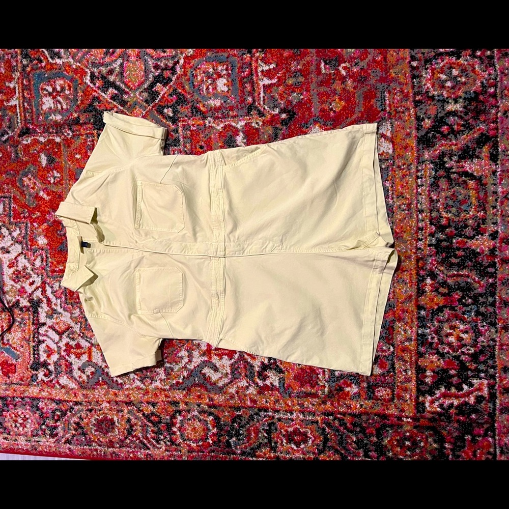Yellow Universal Thread Denim Romper EUC Sz. 18W Plus